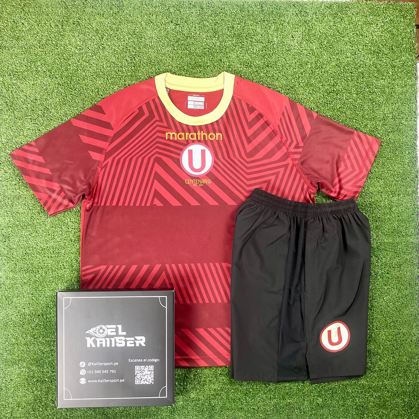 Conjunto Universitario de Entrenamiento 2024 - Rojo (Ver. Nacional - Camiseta + Short)