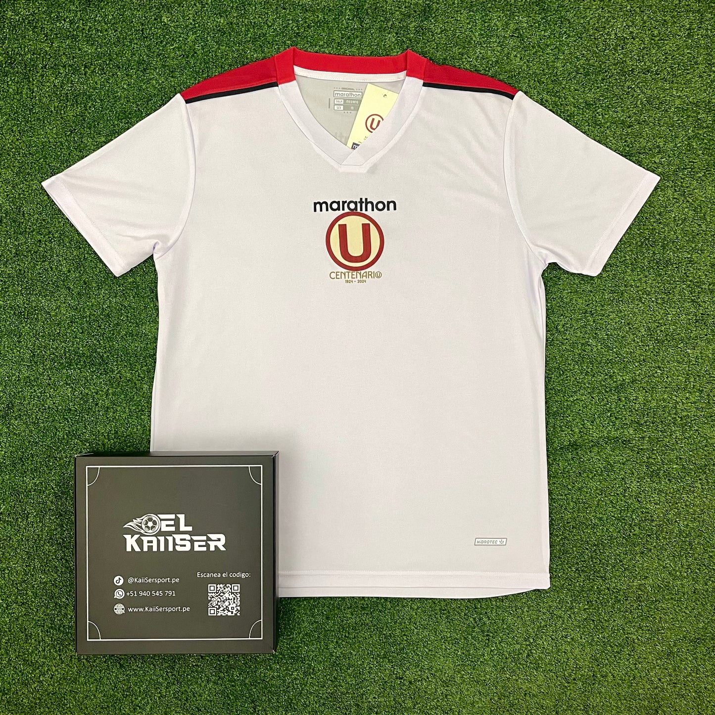 Camiseta de Universitario 2024 (Ver. Nacional) - Hombre - Entrenamiento - Blanca