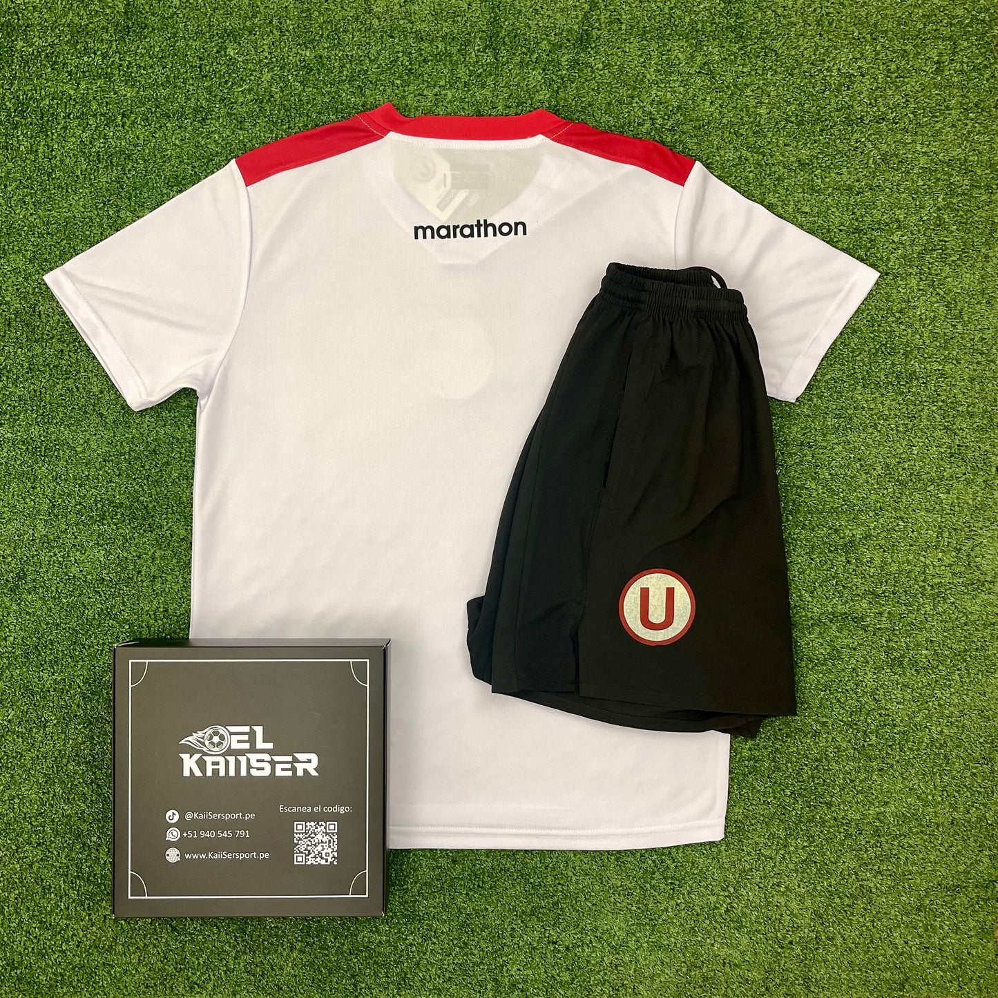 Conjunto Universitario de Entrenamiento 2024 - Blanco (Ver. Nacional - Camiseta + Short)