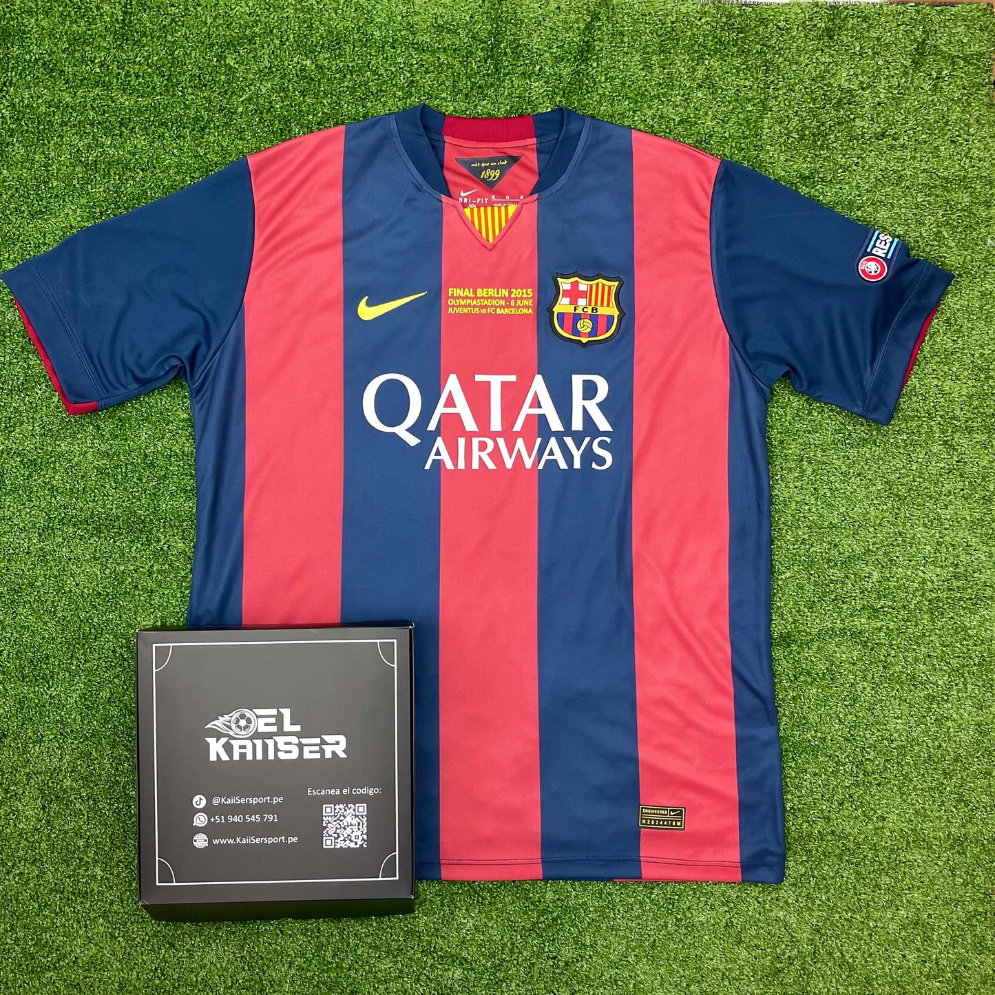 Camiseta Retro del Barcelona FC  2014-15 - Messi