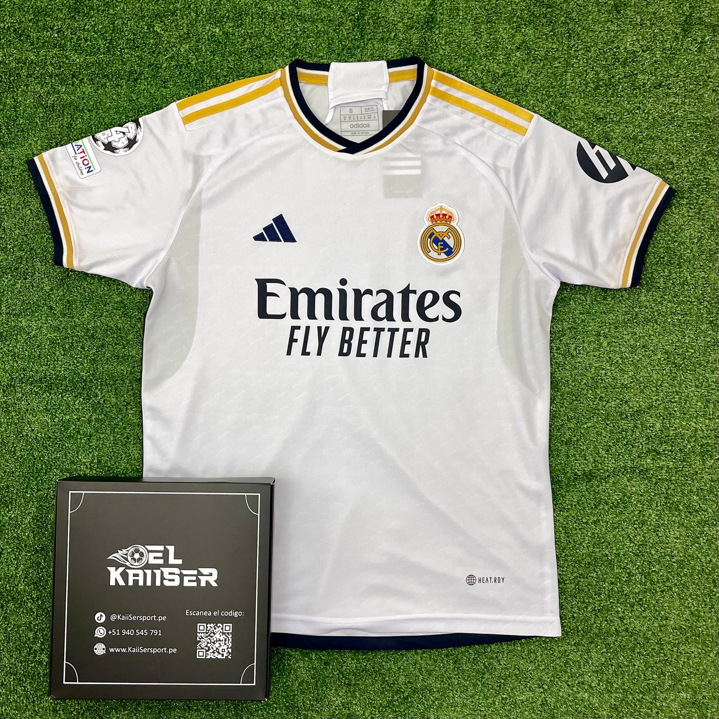 Camiseta del Real Madrid 2023/24 (Ver. Nacional) - Hombre - Oficial